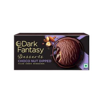Sunfeast Dark Fantasy Desserts Choconut Dipped Cookies